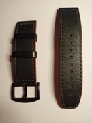 Skórzany pasek do zegarka Police, szerokość 24 mm