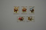 Monako Sw 1632-36** Park Narodowy Mercantour, motyle  