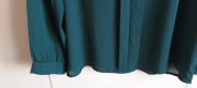 NEW COLLECTION ZIELONA BLUZKA DAMSKA Z DŁUGIM RĘKAWEM XL/XXL 