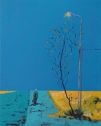 Obraz olejno-akrylowy 40x50 - tytuł: Ostatnia latarnia