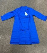 Fartuch damski roboczy rozmiar 170/44 XXL niebieski