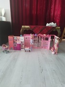 Barbie zestaw wózek lalki domek dom