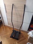 Stepper skrętny z ramionami, slim niebieski