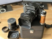 Pentax 6x7 + takumar 105 2.4 + 75 4.5 + akcesoria/torba