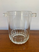 Stare Wiaderko na Lód Włochy Szkło