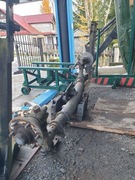 Oś przednia ze wspornikiem / Kolumna kierownicza Ursus c360 / Zetor 4011