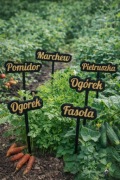 Znaczniki do warzyw, zestaw 5 szt. ogród, zestaw nowoczesny, gratis