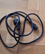 Przewód, kabel zasilający do komputera, PC, drukarki, monitora trapez