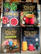 Jaglany detoks dla biegaczy Leczenie dietą Marek Zaremba 4 książki