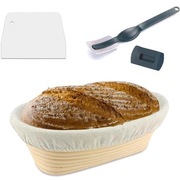 Koszyk + akcesoria do wyrastania chleba ZESTAW do chleba