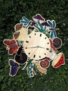 Zegar ścienny "Leśna ściółka"