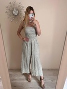 Kombinezon American Eagle S 36 paski zwiewny boho paseczki szerokie nogawki