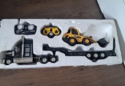 Zdalnie sterowany tir i koparka