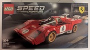 LEGO 76906 Speed Champions 1970 Ferrari 512 M Klocki Samochód Wyścigowy