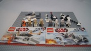 Lego Star Wars 2 zestawy 8083 Rebel Trooper i 8084 Snowtrooper Battle Pack