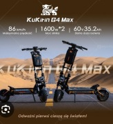 hulainoga kukirin g4 max nowa na części 