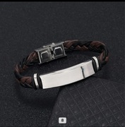 Bransoletka uniwersalna skórzana 