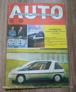Magazyn Auto technika styczeń 1988 FSO Polonez  projekty Beskid Autosan SFA