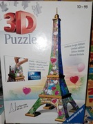Puzzle 3D Ravensburger Wieża Eiffla Love  