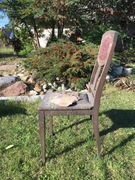 Krzesło tapicerowane antyk