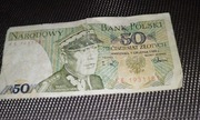 Banknot 50 zł z 01.grudnoa.1988 Karol Świerczewski 