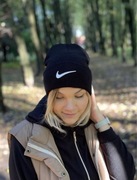 Czapka Czarna Nike NOWA unisex zimowa