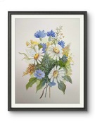 Akwarela oprawiona "Dla Ciebie"