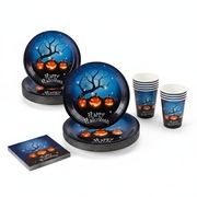 ZESTAW POSIŁKOWY NA HALLOWEEN – KOMPLETNY ZESTAW dla 10 osób !