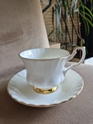 Filiżanka ze spodkiem Royal Albert Val D'Or Anglia Bone China