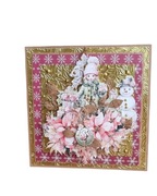 Kartka Święta Bożego Narodzenia rękodzieło 3D choinka dziewczyna gwiazda