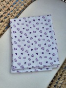 Pielucha muślinowa 50 x 75 cm serduszka pieluszka otulacz, kocyk