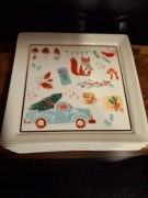 ZESTAW 6 TALERZYKÓW DESEROWYCH ALTOM JAK HOME&YOU ŚWIĘTA