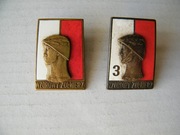 ODZNAKA PRL WZOROWY ŻOŁNIERZ 3 KLASY zestaw 2 szt. OKAZJA -50%