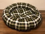 legowisko dla kota okrągłe w stylu sportowym