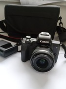 Aparat fotograficzny Canon EOS M50 Mark II korpus + 15-45 IS STM