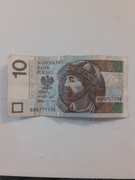 Banknot 10 zł seria BB