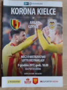 Program Korona Kielce - Arka Gdynia 09.12.2017