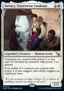Karta MTG Delney, Streetwise Lookout FOIL