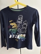 Koszulka dla chłopca z długim rękawem dinozaury 110