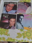 Peter Schilling-Cztery 7"single winylowe razem, jeden pakiet 