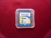 Karta pamięci SD Lexar 2 GB z pudełkiem