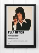 Plakat A4 kodak pulp fiction 