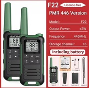 Baofeng F22 PMR Kompaktowa Krótkofalówka USB C