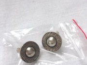 Kolczyki srebrne Sztyft oksydowane aż 8 g NOWE