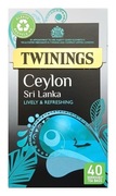Twinings Ceylon Sri Lanka 40 Torebek Herbaty