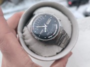 Unikatowy kolor granatowy zegarek orient cesarski patelnia królewski cesarz