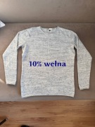 Longsleeve, koszulka męska, 10% wełna, Dressmann, r. L