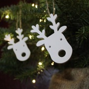 Zestaw 5 bombek w kształcie Renifera