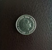 Moneta 10 centów, Holandia 1974 r. 