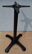 Noga stołowa żeliwna, podstawa stołu wysoka 105cm LOFT czarny mat jak nowa